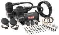 VIAIR 380C Stealth black Dual Pack - Air Compressor Pack - Compressor