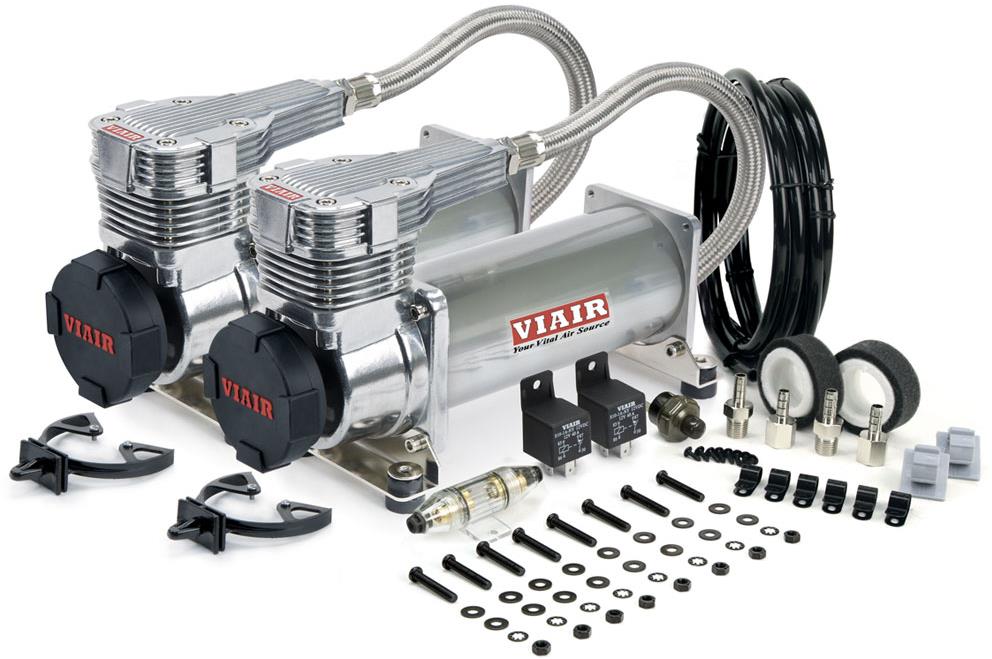 VIAIR 485C Platinum Dual Pack - légkompresszor csomag, 100%-os üzemidő 200 PSI-nél