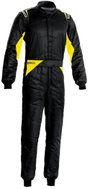 Sparco Závodní kombinéza Sprint, homologace FIA, barva černo/žlutá, vel. 62 - Racing Suit