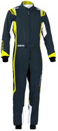 Sparco Kartingová kombinéza Thunder, homologace FIA, barva šedo/žlutá, vel. S - Racing Suit