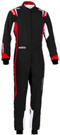 Sparco Kartingová kombinéza Thunder, homologace FIA, barva černo/červená, vel. XL - Racing Suit