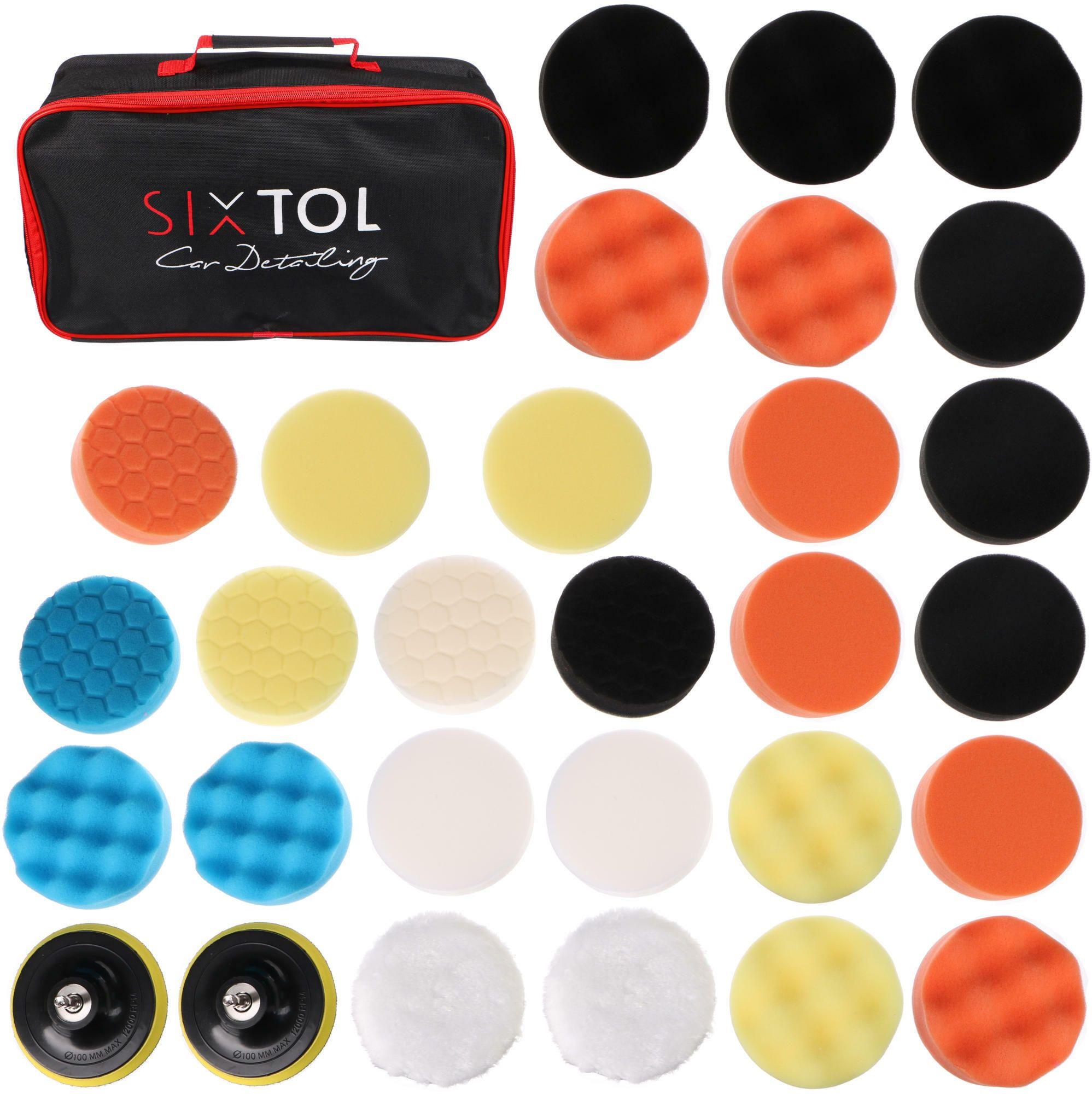 SIXTOL Car Detailing Pad 30, 30 db