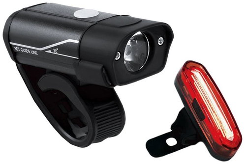 CEL-TEC Set nabíjecích cyklosvítilen BL300 - Bike Light - Main image