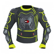 MAXX NF 3502 Full body protector black and green, size M - Motorbike Body Armor
