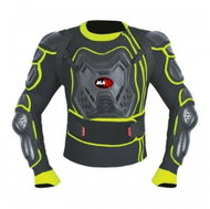 MAXX NF 3502 Full body protector black and green, size XXL - Motorbike Body Armor