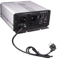 Carclever 600 W 12/230 V UPS sine wave inverter + 12V/10A charger (35pswCH612) - Voltage Inverter