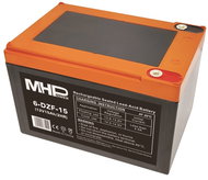MHPower battery 6-DZF-15, 12 V/15 Ah, Terminál D1 - M5, Deep Cycle, 6-DZF-15 - Traction Battery