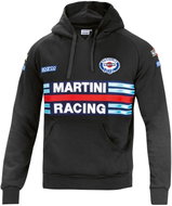 Sparco mikina s kapucí Martini Racing, barva černá, velikost XXXL - Mikina