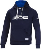Sparco mikina M-SPORT, barva modrá, velikost XL - Mikina