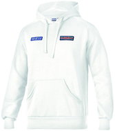 Sparco Sweatshirt BIG STRIPES Martini Racing, white, size XXL - Sweatshirt