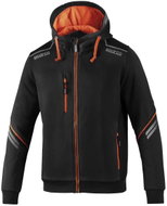 Sparco technická mikina Colorado, barva černo-oranžová, velikost XL - Mikina