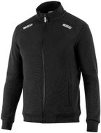 Sparco zipped hoodie, black, XXXL - Sweatshirt
