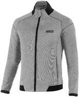 Sparco sportovní lehký svetr na zip s kapucí, šedá, S - Jumper