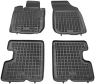 Rezaw-Plast rubber with raised edge, Dacia Logan, 2004-2013, Sedan - Car Mats