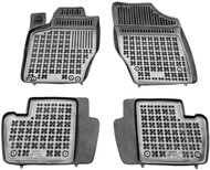 Rezaw-Plast rubber with raised edge, Peugeot 307, 2001-2011, without fire extinguisher - Car Mats