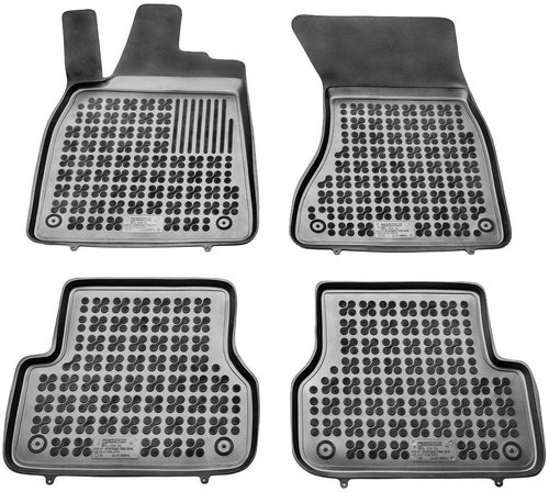 Rezaw-Plast rubber caps with raised edge, Audi A6, 2011-2018 - Car Mats - Main image