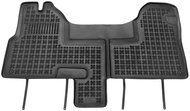 Rezaw-Plast rubber with raised edge, Iveco Daily, 2006-, front with extra material on the driver's s - Car Mats