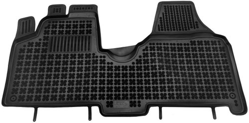 Rezaw-Plast rubber with raised edge, Toyota ProAce, 2013-2016, front, with velour floor - Car Mats - Main image