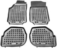 Rezaw-Plast rubber caps with raised edge, Audi A6, 1994-1997 - Car Mats