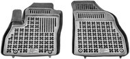 Rezaw-Plast rubber with raised edge, Fiat Fiorino, 2007-2023, Van front - Car Mats