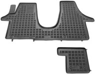 Rezaw-Plast rubber with raised edge, VW Transporter T5, 2003-2015, Multivan - Car Mats