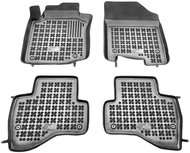 Rezaw-Plast rubber with raised edge, Peugeot 107, 2005-2014 - Car Mats