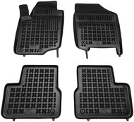 Rezaw-Plast rubber with raised edge, Peugeot 207, 2006-2012, with fire extinguisher underfoot spol. - Car Mats