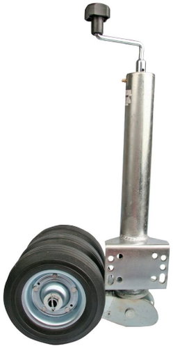 Multipa Support wheel 500 kg, 60 mm, foldable - Trailer Support Wheel - Main image