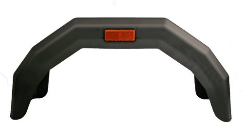 Multipa Plastic mudguard 13" wheels, 780 × 340 × 230 mm - Trailer Mudguards - Main image