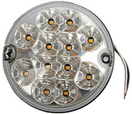 Multipa Couvací světlo zadní kulaté, 95 mm, 12× LED, 12 / 24 V - Světlo na vozík