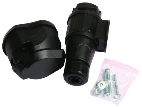 Multipa Plug and socket set 13pin, with gasket and screws - Towing Plug - Main image