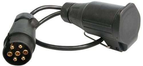 Multipa Reducer for socket 7/13pin, cable 0,3 m - Tow Hitch Reducer Adapter - Main image