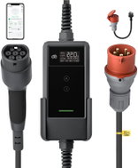 dé Přenosná nabíječka s 10 m kabelem, 22 kW, verze s aplikací - EV Charging Stations