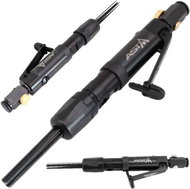 Asta Pneumatic needle hammer A-13PNH with tips for weld and rust removal - Car Mechanic Tools