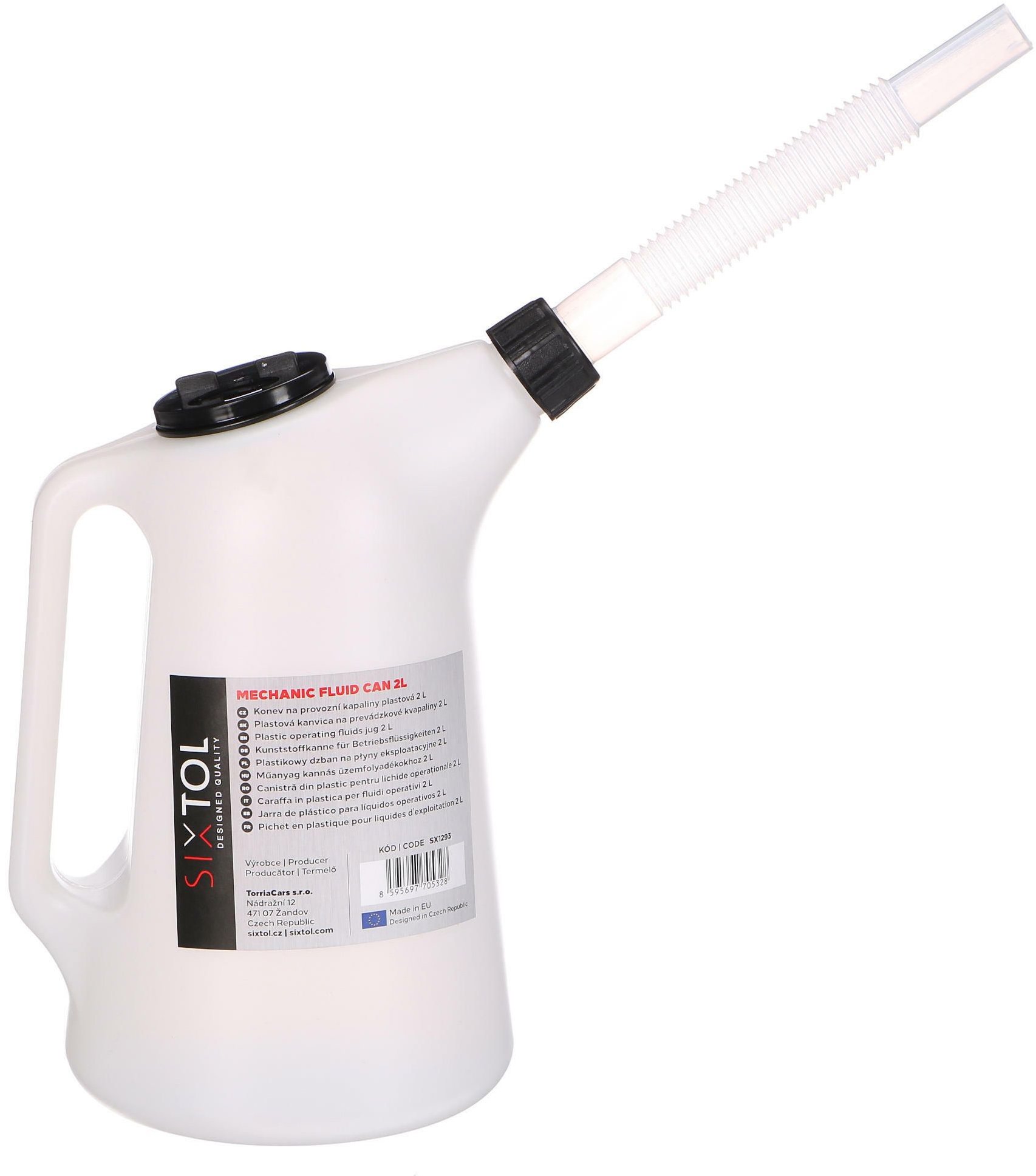 SIXTOL MECHANIC FLUID CAN, műanyag, 2 l