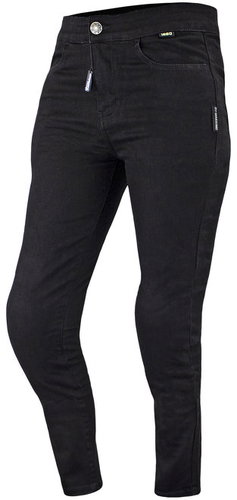 Cappa Racing Jarama kevlar women's black 30/32, S - Motorcycle Trousers - Main image