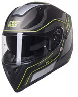 Street Racer SR I1 černo-šedo fluo žlutá - Motorbike Helmet