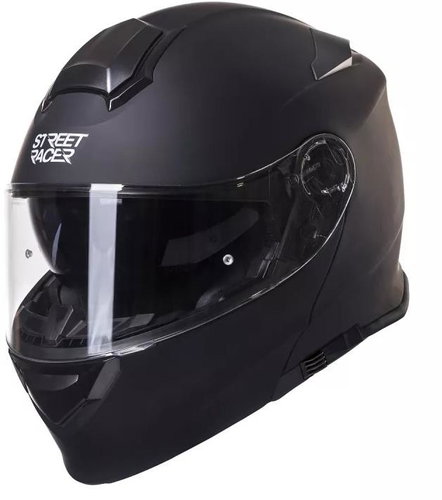 Street Racer SR V1 černá matná, XS - Motorbike Helmet - Main image