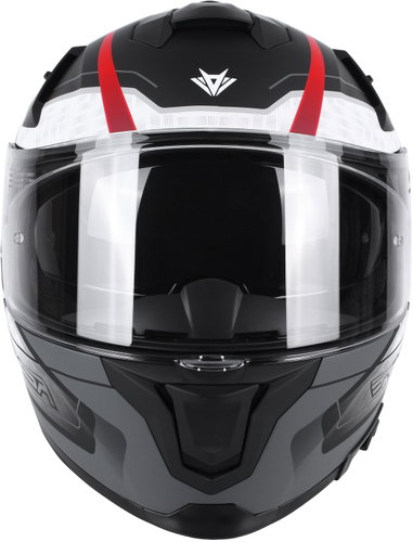 RSA Rapid šedo-červená, M - Motorbike Helmet - Main image