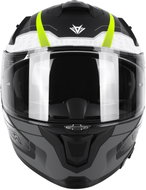 RSA Rapid šedo-fluo žlutá, XS - Motorbike Helmet