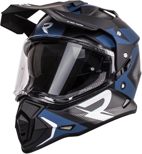 Street Racer Tracker černo-modrá, XS - Motorbike Helmet - Main image