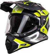 Street Racer Tracker černo-fluo žlutá, L - Motorbike Helmet