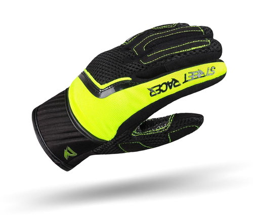 Street Racer Stunt black and fluo yellow, XL - Motorcycle Gloves - Main image