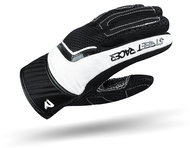 Street Racer Stunt black and white, L - Motorcycle Gloves
