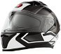 MAXX - FF 985 Extra velká 3XL integrální se sluneční clonou černo-stříbrná - Motorbike Helmet