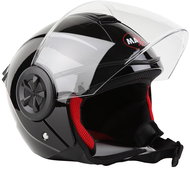 MAXX - OF 851 Scutra black lacquered S - Scooter Helmet