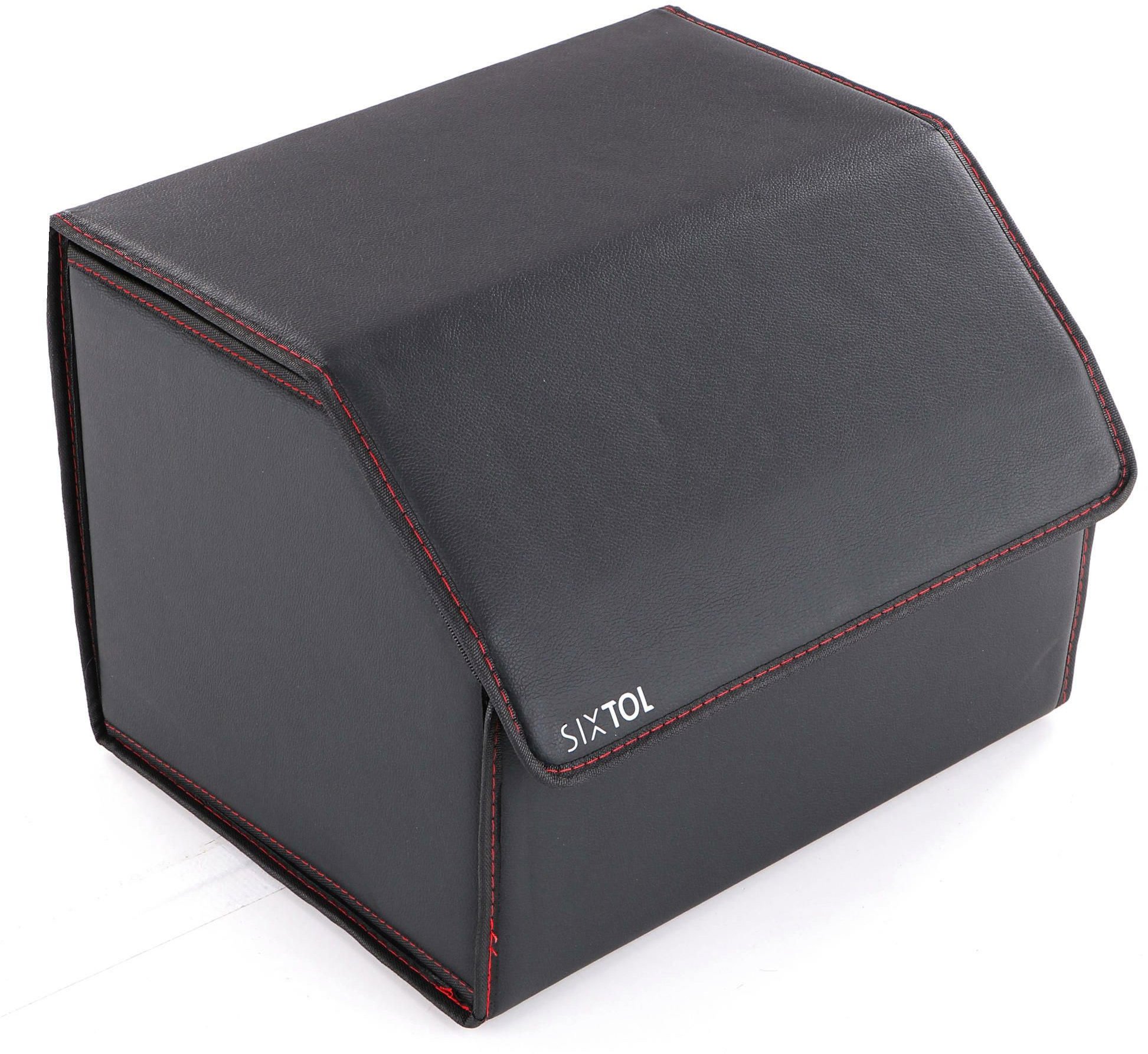 SIXTOL Car Compact Leather M, 1 rekeszes, összecsukható, fedeles