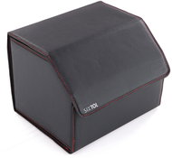 Sixtol Car Compact Leather M, 1 compartment, foldable, with lid - Car Seat Organizer