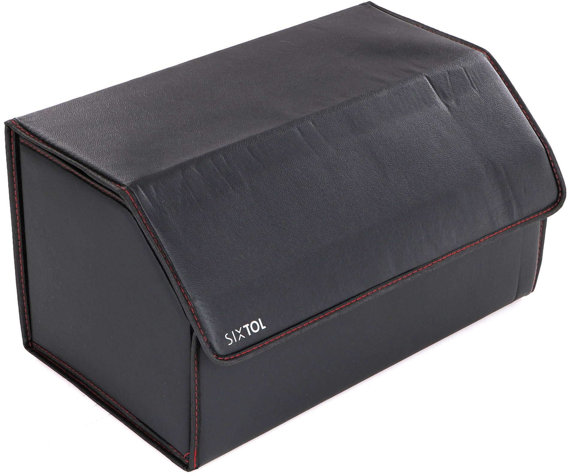 SIXTOL Car Compact Leather Rendszerező, L, 2 rekeszes, összecsukható, fedeles