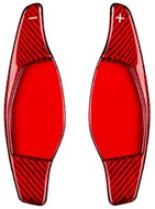 T-Carbon karbonová pádla pod volant pro vozy Audi RS3/RS4/RS5/RS6/RS7/TTRS/R8, barva červený karbon - Pádla pod volant